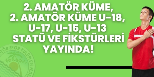Statü ve Fikstürler Yayımlandı!